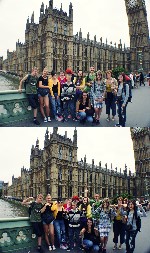 In front of the Houses of Parlament / 2011